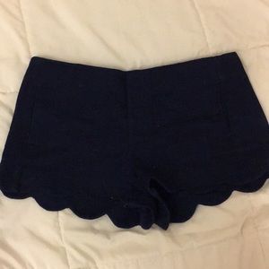 Lilly Pulitzer scalloped shorts!